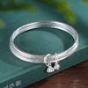 子佩集S999银【两世成欢】手镯【ZZSZ011】纯银三个圈莲蓬2504 商品缩略图2