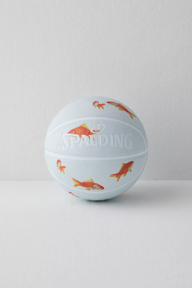 ¥388/只🉐️Spalding 斯伯丁金鱼限量款篮球🏀小礼物 大心思 29.5英寸 官方标准7号