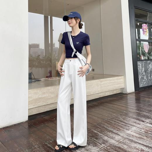 卷卷紫直筒牛仔裤｜丝滑柔软不挑腿型，显瘦时尚精致 商品图2