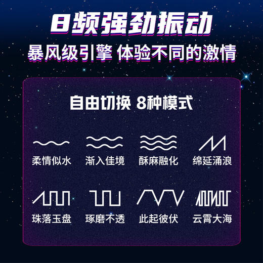 杰士邦暴风擎电动飞机杯蓝紫色（JSQFJBL) 商品图8