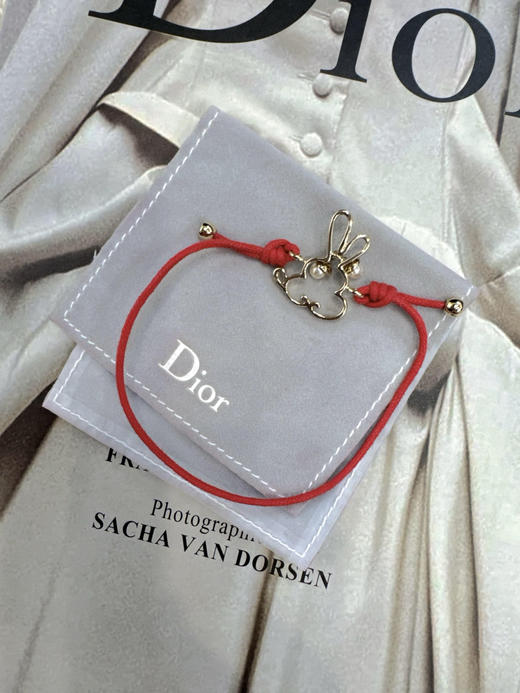 Dior 红绳 兔子 兔年限定 手链 商品图1