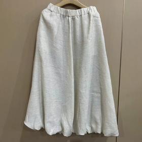 【线上专属】半裙（24806125-羊毛白-设计师）