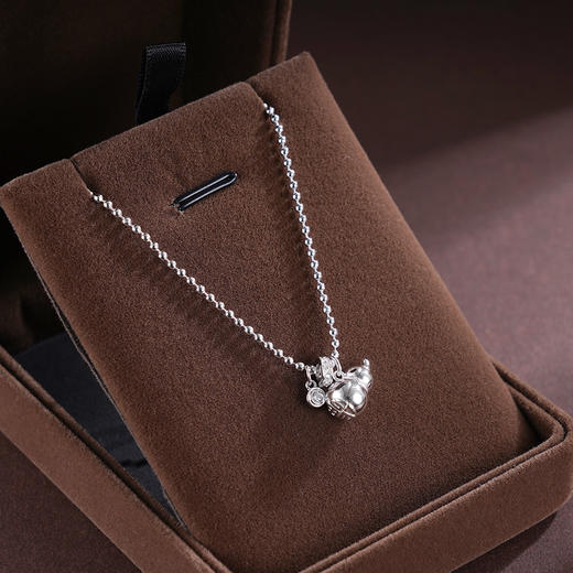 子佩集S925银【灵葫雅趣】套链【FYL-1694101】纯银葫芦佛珠链项链2504 商品图2