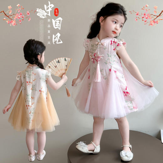 2025年夏款新款多巴胺花朵裙 韩版网红潮流连衣裙 商品图8