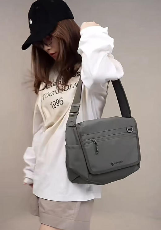 SnowPeak单肩斜挎邮差包 商品图8