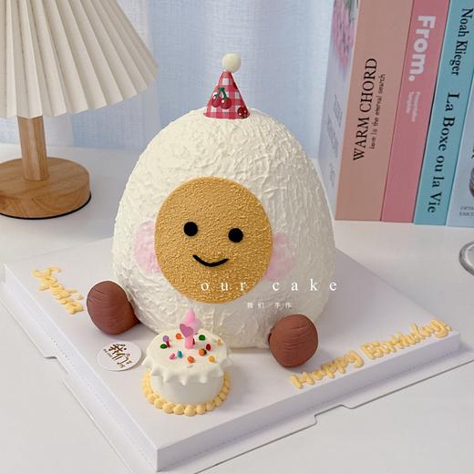 微加高水煮蛋卡通可爱蛋糕-低糖处理无添加 商品图2