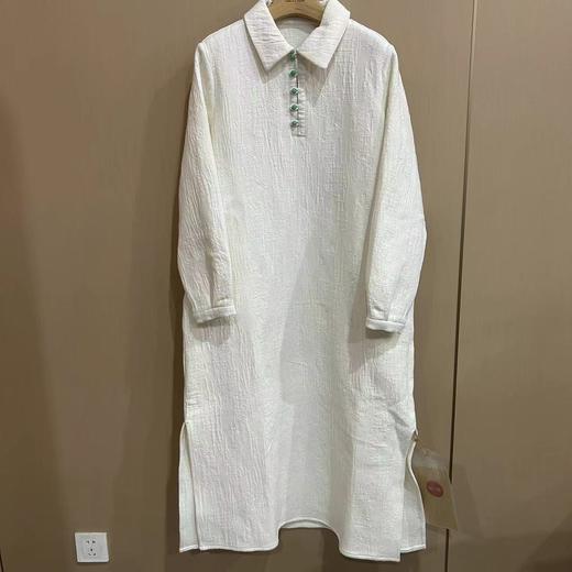 【线上专属】新中式连衣裙（25707008-铅华） 商品图0