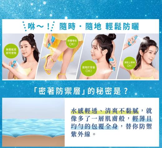 日本BIORE碧柔AQUA Rich系列新品水感防晒乳/喷雾 商品图4