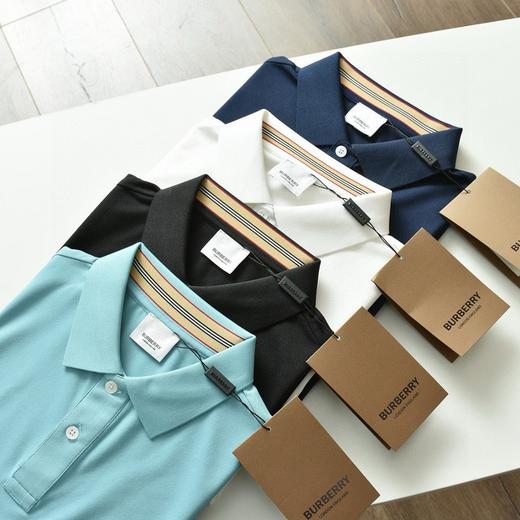 Burb*rry/巴宝莉 25ss夏季男士高端商务休闲翻领短袖polo衫 商品图2