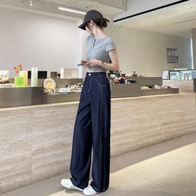 卷卷紫直筒牛仔裤｜丝滑柔软不挑腿型，显瘦时尚精致