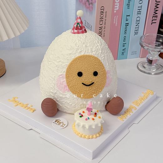 微加高水煮蛋卡通可爱蛋糕-低糖处理无添加 商品图1