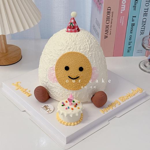 微加高水煮蛋卡通可爱蛋糕-低糖处理无添加 商品图0