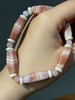 缠丝红白玛瑙四方橄榄珠手链，顺丰包邮 商品缩略图7