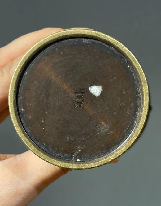 青铜羽翼耳多棱花觚，顺丰包邮 商品图3