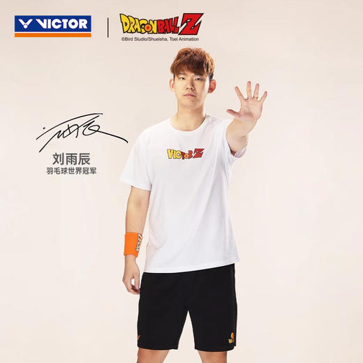 威克多胜利 中性款 七龙珠系列 针织T恤 T-501DBZ / T-502DBZ / T-503DBZ / T-504DBZ 商品图3