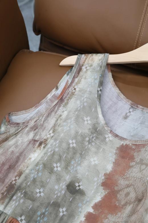 LPIUTY品牌直发！ 棠梨褐天丝连衣裙 C1225038 商品图13