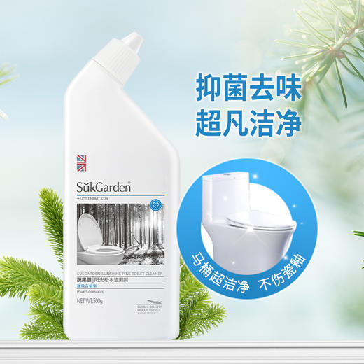 【洁厕剂组合】蔬果园阳光松木洁厕剂500g*5瓶 商品图1