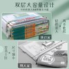 开学季福利！【5个装莫兰迪色科目袋】分类文件袋单层双层学科拉链大容量中小学生用作业袋透明网纱A4资料袋语文分科书袋试卷收纳袋学生装卷子的袋子 商品缩略图2