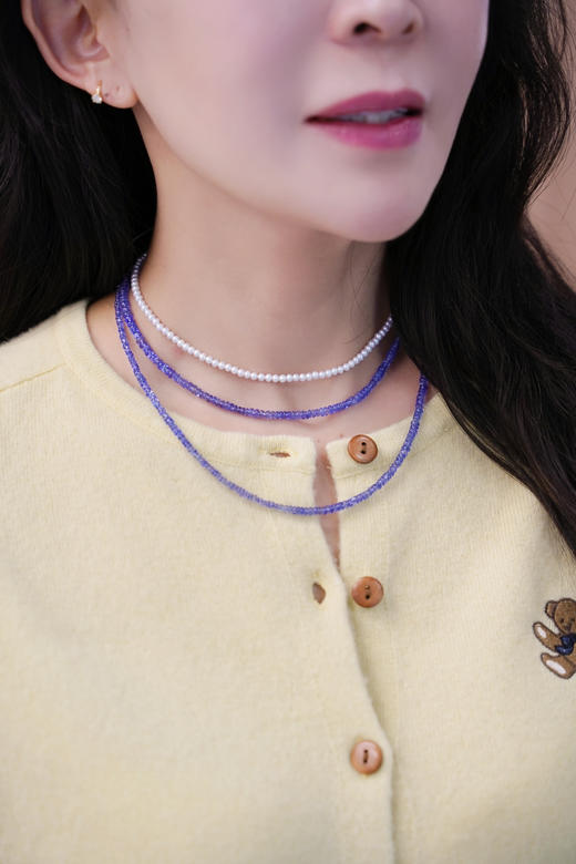 坦桑石项链，单圈1180/双圈1980 商品图4