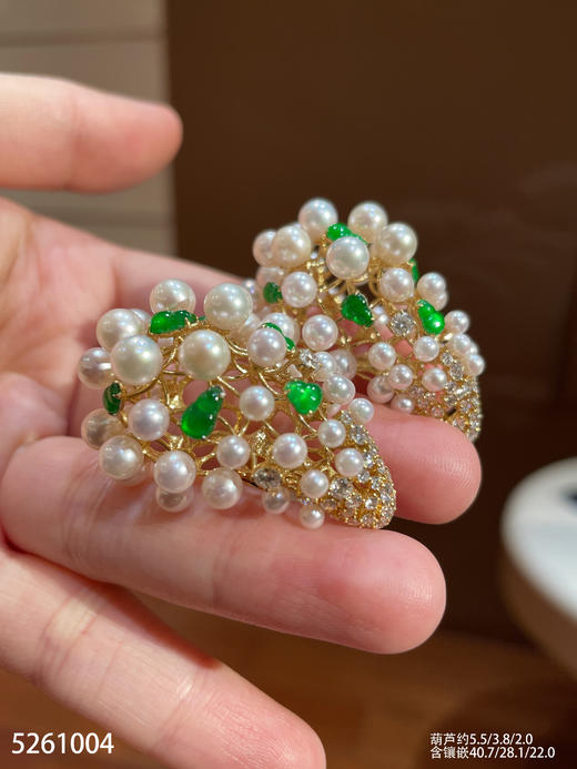 5261004，葫芦耳坠。具体价格微信咨询 商品图1