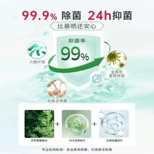 蔬果园青蒿除菌内衣洗衣液2瓶+蔬果园蓝风铃香水柔软洗衣液1瓶 商品图1