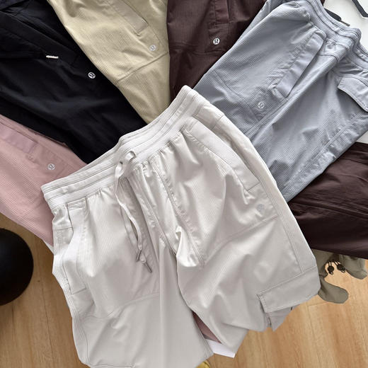 立体版型！显瘦显高!!!【lu家DanceStudio直筒休闲口袋工装神裤】万众瞩目的工装裤来啦～褶皱面料，轻薄透气，夏天穿也不闷，上身很轻！重点显腿长显瘦!!! 商品图6