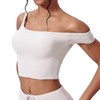 跃牌【禅语梵心】凉感运动文胸抗菌带胸垫紧身不对称瑜伽背心休闲DX5403 商品缩略图4