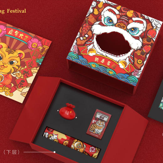 金虎银香囊挂件 带香丸 胖虎盲盒 含银20克 商品图10