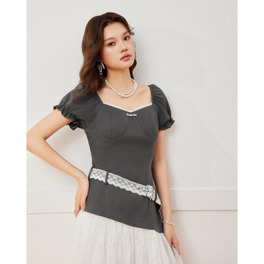 IEF/爱依服2025夏季 美式时尚甜酷个性辣妹设计感百搭连衣裙DZ42913- 商品图2