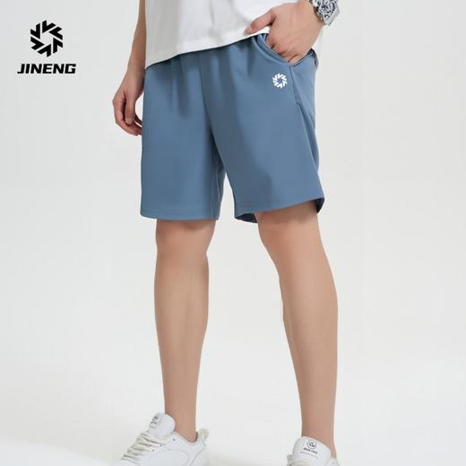 积能 夏季新款冰丝短裤男五分女四分裤多色跑步骑行健身户外运动 商品图5