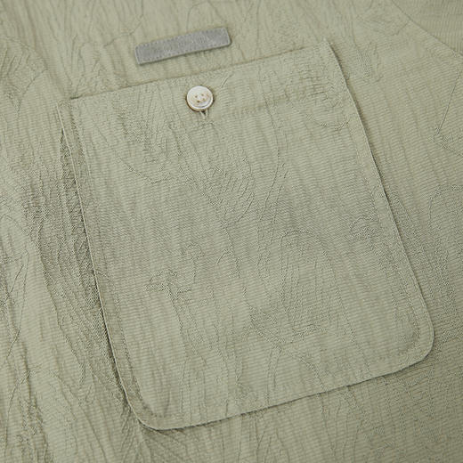 【新品上新】HX 夏季翻领中袖衬衫Z103520009101/02 商品图4