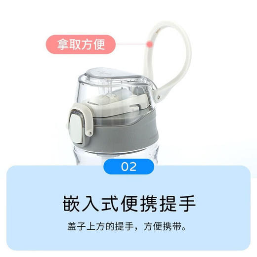 MM 山姆 膳魔师Tritan运动吸管瓶套组 700ml*2 商品图5