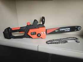 【货号04457】包邮42V卡玛顿M7无刷电链锯16寸锂电电链锯链条锯牧田款裸机头