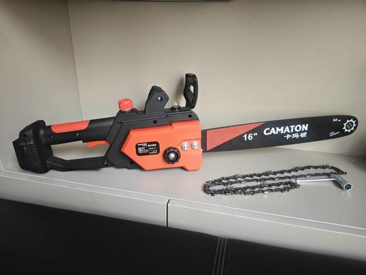 【货号04457】包邮42V卡玛顿M7无刷电链锯16寸锂电电链锯链条锯牧田款裸机头 商品图0