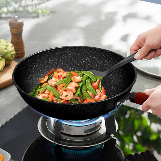 美菱麦饭石色不粘锅套装MGJ-LC3211 商品图1