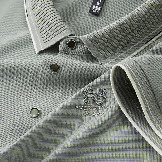 短袖polo衫男商务休闲高端男装夏季新款翻领t恤男士高级感上衣   YD-9267* 商品图0