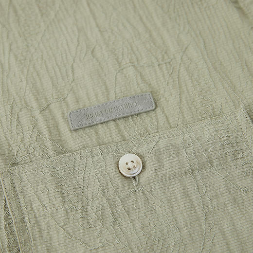 【新品上新】HX 夏季翻领中袖衬衫Z103520009101/02 商品图3