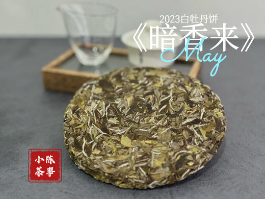【好茶来了】冰肌玉骨，稠滑如丝，2023白牡丹饼《暗香来》汤水淳和，香气纷至沓来（8饼收藏装） 商品图0