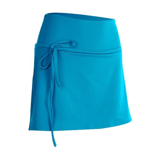 跃牌【禅语梵心】A字裙高腰跑步运动短裙女假两件防走光羽毛球网球裙DQ5419 商品图4