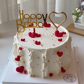 ［爱你］创意小爱心蛋糕