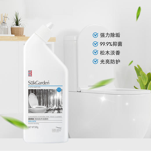 【洁厕剂组合】蔬果园阳光松木洁厕剂500g*5瓶 商品图2