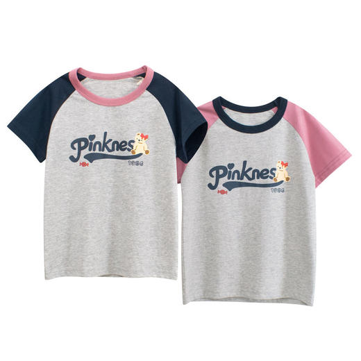 韩版童装女孩子短袖t恤宝宝衣服夏季新款儿童服装   27home-HT9210 商品图0