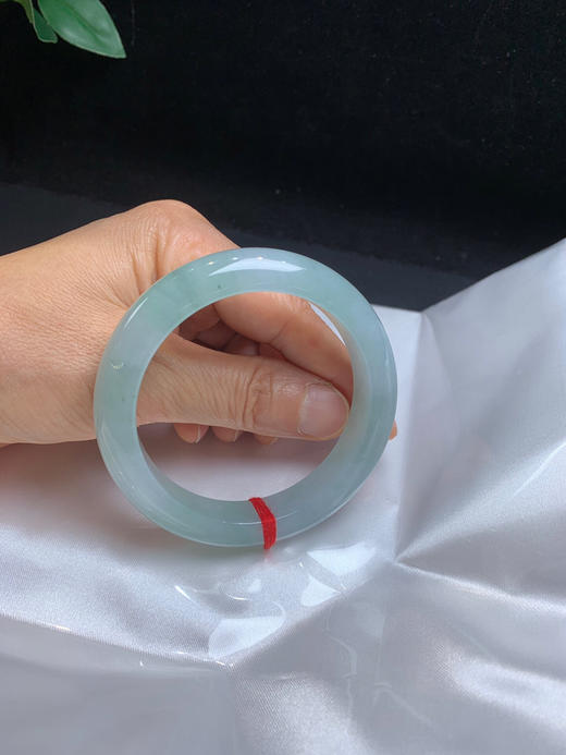 612843，55.2晴水底手镯，整条带淡淡的底色、清新干净、很秀气 商品图5