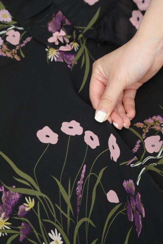 LPIUTY品牌直发！正反两穿秀款印花花卉连衣裙 C1429010 商品图6