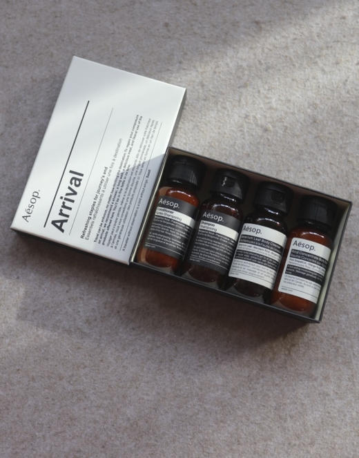 香香来 仅限老客 哈！伊索 Aesop 抵达 50mL*4 旅行装 洗护 四件套 商品图0