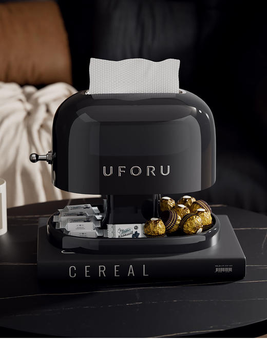 「新品！家居质感升级✨弹簧升降纸巾盒，收纳美学新选择！」纸巾盒高级感 客厅茶几首饰收纳盒 卫生间大容量弹簧升降创意抽纸盒 商品图7