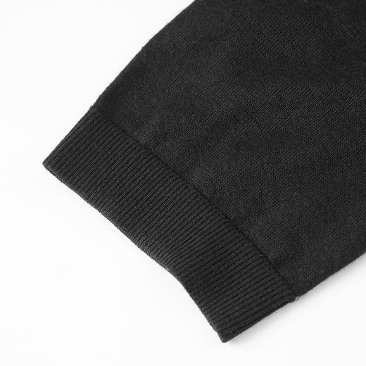 ROMI STUDIO桑蚕丝绵羊毛混纺极简老钱翻领短款针织衫RW24LSY1180【发货时效25天】 商品图3