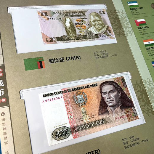 《丝路财富》世界钱币册 一带一路29国32种钱币 商品图10
