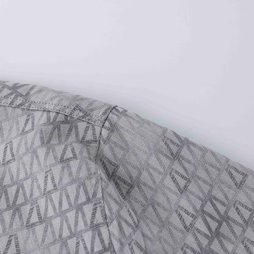 【新品上新】HX 春季水洗翻领牛仔茄克衫外套遮肉显瘦Y105510007101 商品图3