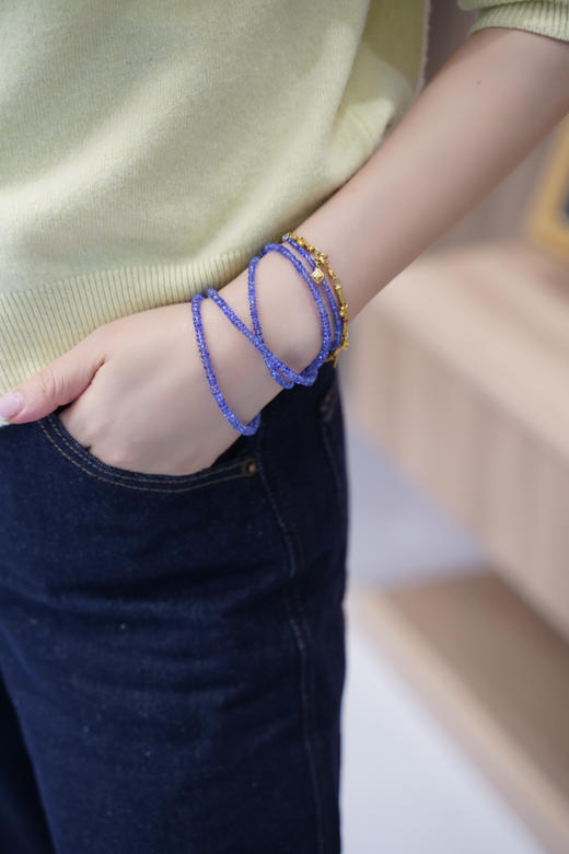 坦桑石项链，单圈1180/双圈1980 商品图1